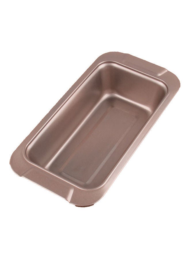 NIBEMINENT Rectangular Large Capacity Carbon Steel Baking Loaf Pan Brown - Image 1