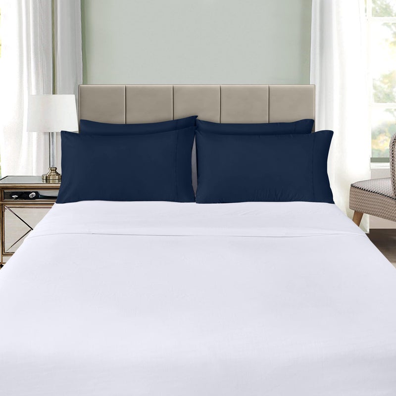Utopia Bedding Queen Pillow Cases - 12 Pack - Envelope Closure - Soft Brushed Microfiber Fabric - Shrinkage and Fade Resistant Pillow Covers Queen Size 20 X 30 Inches (Queen  Navy) - Image 5