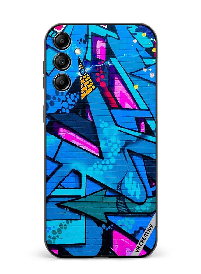 VR CREATIVE Protective Case Cover For Samsung Galaxy A14 5G/A14 Graffiti Artwork Design Multicolour - Image 1