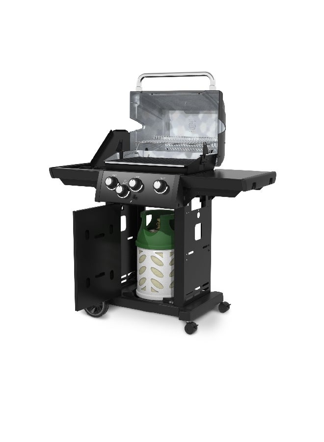 Broil King Royal 340 Shadow Stainless Steel Gas Grill Black and Silver 56.8 x 101.8 x 60.8 cm 824263SDW - Image 5