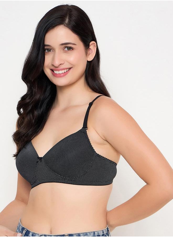 Clovia Clovia Multicolor Pack of 3 Padded Non-Wired Full Coverage Printed Bras  - Image 2