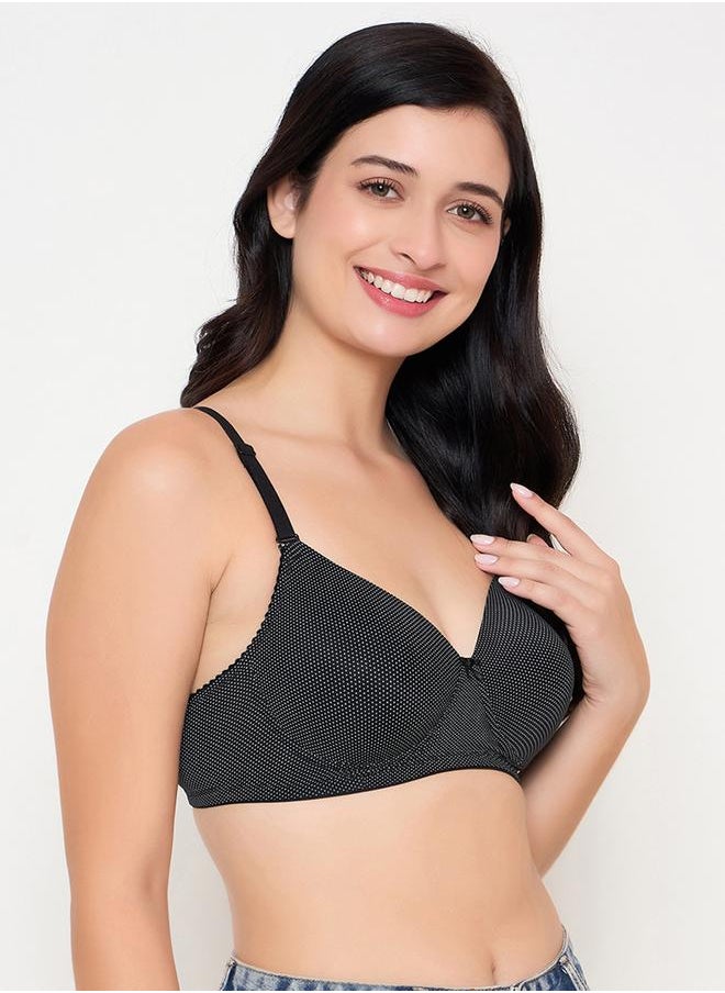 Clovia Clovia Multicolor Pack of 3 Padded Non-Wired Full Coverage Printed Bras  - Image 3