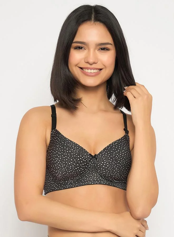 Clovia Clovia Multicolor Pack of 3 Padded Non-Wired Full Coverage Printed Bras