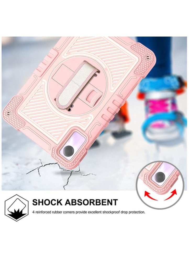 general Tablet Case for Xiaomi Redmi Pad SE 11.0 inches, Tablet Shockproof Cover with 360° Rotating Stand and Wrist Strap, Shoulder Strap - Image 5
