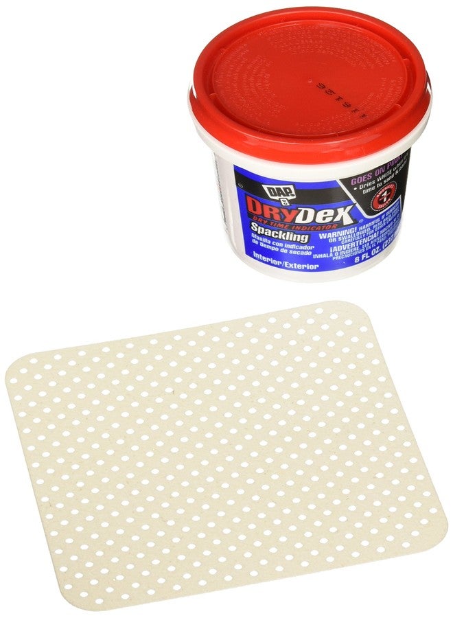 Dap 12345 drydex spackle; 1/2pt wall patch kt - Image 1
