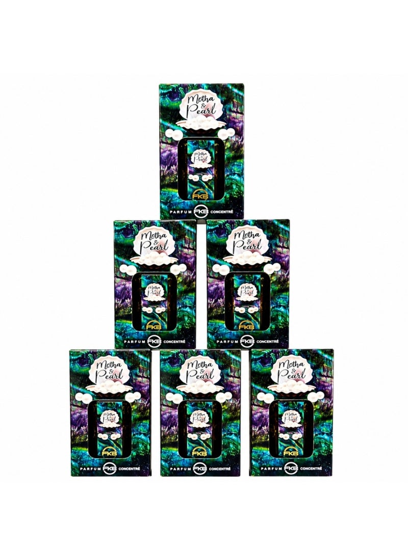FKB PERFUMES MOTHER OF PEARL PACK OF 6 - Image 1