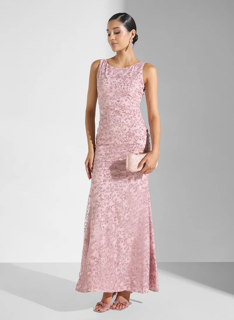 Namshi x Shimmer Bodycon  Dress