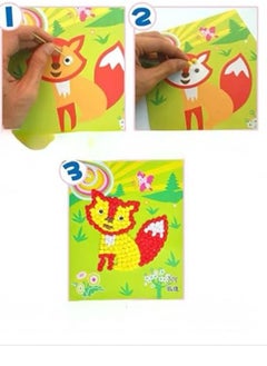 Generic 3D Embroidery Art Kit for Kids Room Decoration Random Different Shapes 1 Piece  - Image 4