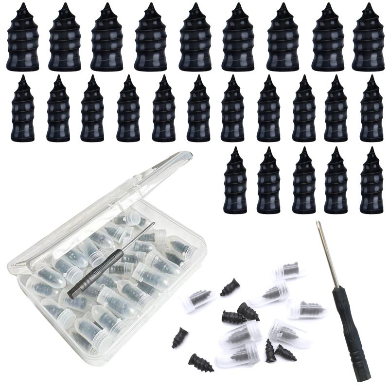 SCORYULE 40 PCS Tire Repair Rubber Nail Tire Repair Rubber Screws Tire Fast SelfService Tool Suitable for Car Motorcycle Tire Puncture Repair - Image 3