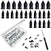 SCORYULE 40 PCS Tire Repair Rubber Nail Tire Repair Rubber Screws Tire Fast SelfService Tool Suitable for Car Motorcycle Tire Puncture Repair - Image 2