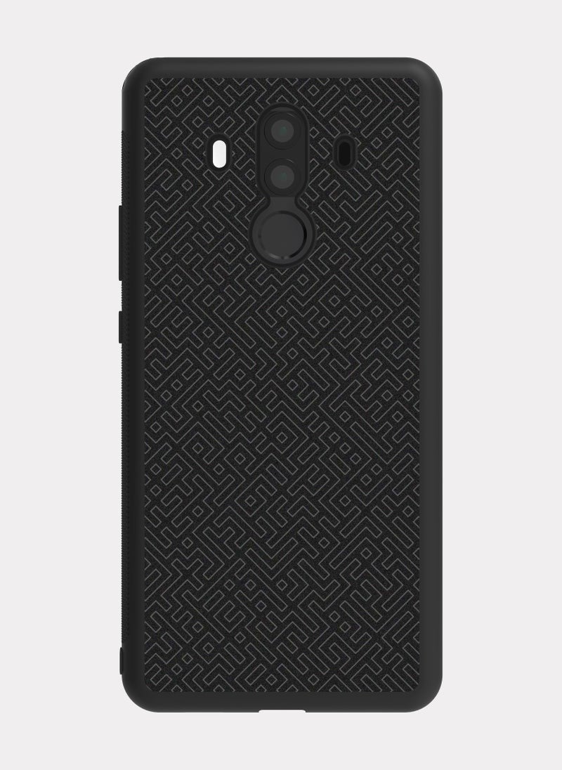 بكسلات كفر هواوي ميت 10 برو نمط اسود اسود - Image 1