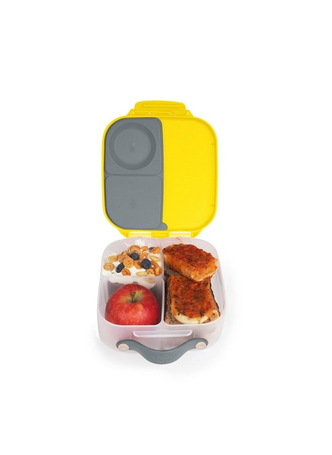 b.box b.box Mini Lunchbox-Lemon Sherbet Yellow Grey(663) (RXZER23)  - Image 1