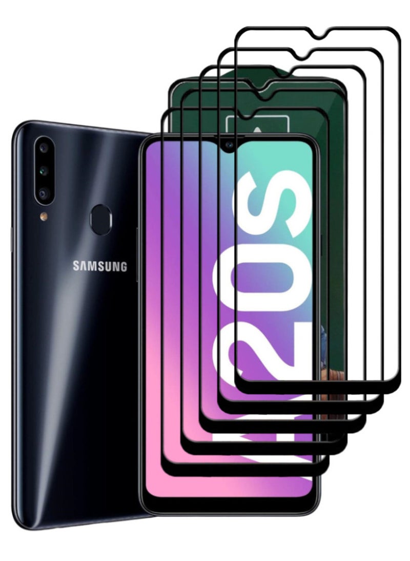 أكاليكس 5 قطع، حماية شاشة، لهاتف سامسونج جالاكسي A20s، جودة ممتازة. - Image 1