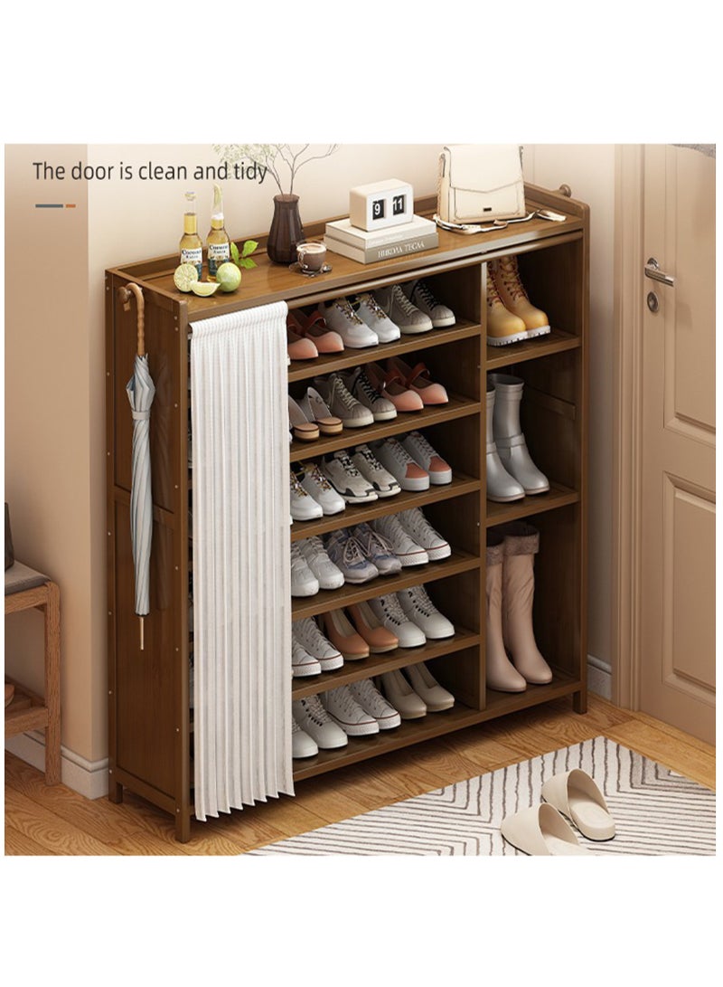 Arabest 7-Tier Shoe Cabinet , Freestanding Shoe Cabinet Organizer, Shoes Storage Cabinet for Entryway, Narrow Shoe Rack Cabinet - Image 3