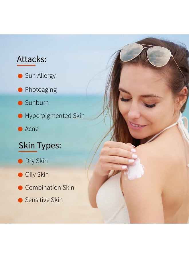 Sun-Mate جل واقي من الشمس Sunmate Max Aqua بعامل حماية من الشمس 100+ وPa++++ للبشرة الجافة والحساسة، خالٍ من الزيوت وغير دهني ولا يسبب التعرق ولا يترك طبقة بيضاء ولا يسبب الرؤوس السوداء ويمنع الاسمرار وحروق الشمس والتصبغ 50 جم - Image 5
