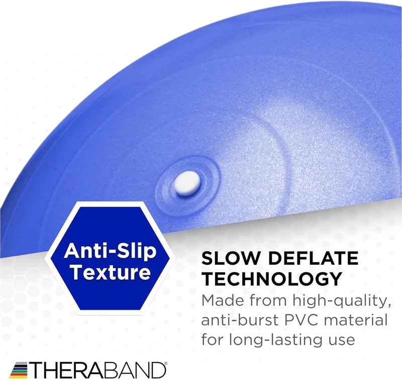 TheraBand Thera-Band Pro Series SCP Exercise Ball - 75 cm Blue Stability Ball for Core Strength and Balance - Image 3