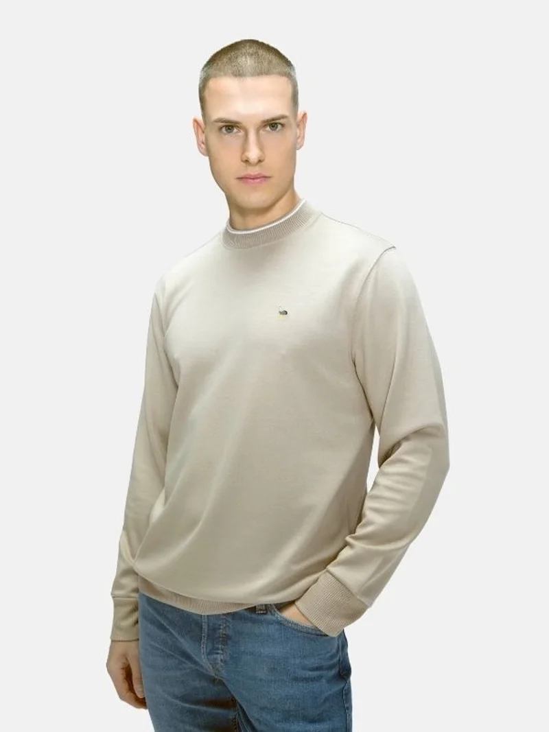 آزرز سويت شيرت فضفاض بقَصة بوكسي وملمس ناعم