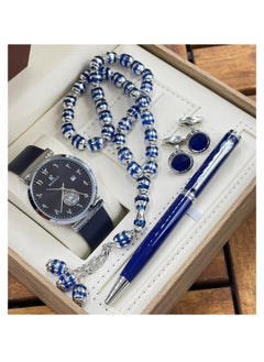 Watch A men's watch set consisting of a watch, a rosary, a cup and a pen 