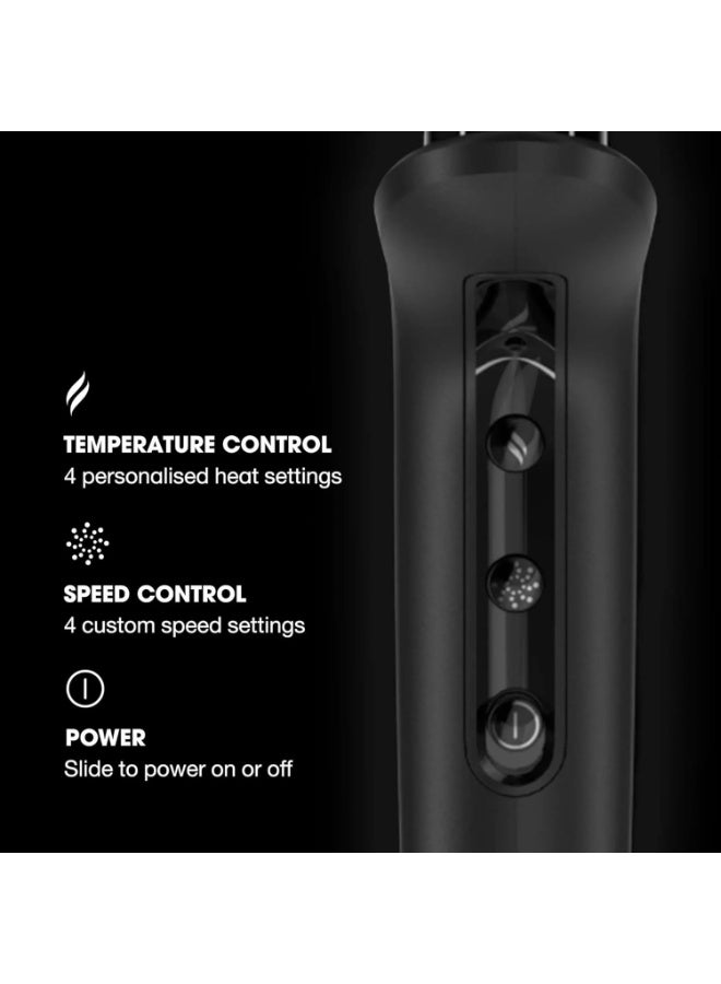ghd Speed Ionic Hair Dryer – Ultra-Fast Professional Ionic Blow Dryer with ghd halo Dual-Airflow Technology | No Heat Damage | Cool-Scalp Technology | Salon-Quality Shine (Black) - Image 3