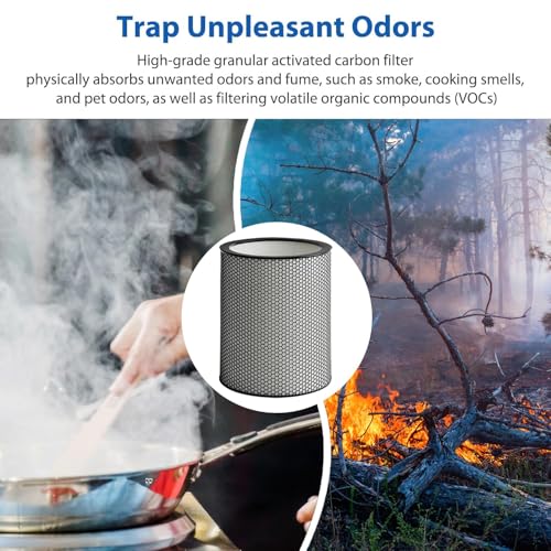 FilledwithLove 972132-01 H13 Grade Glass Big HEPA Filter Compatible for Dyson Purifier BP03 and BP04 (Big), Airborne Wildfire, Smoke, Pollen, Pet Dander, and Dust - Image 4