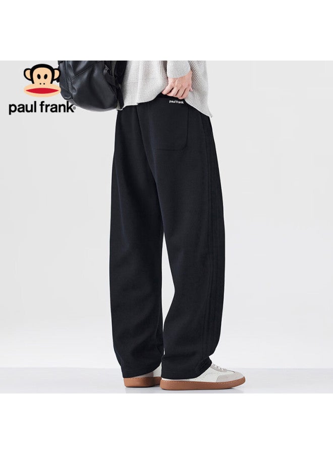 Paul Frank Men's Casual Winter Loose Drawstring Sports Sweatpants Black Size 30 - Image 4
