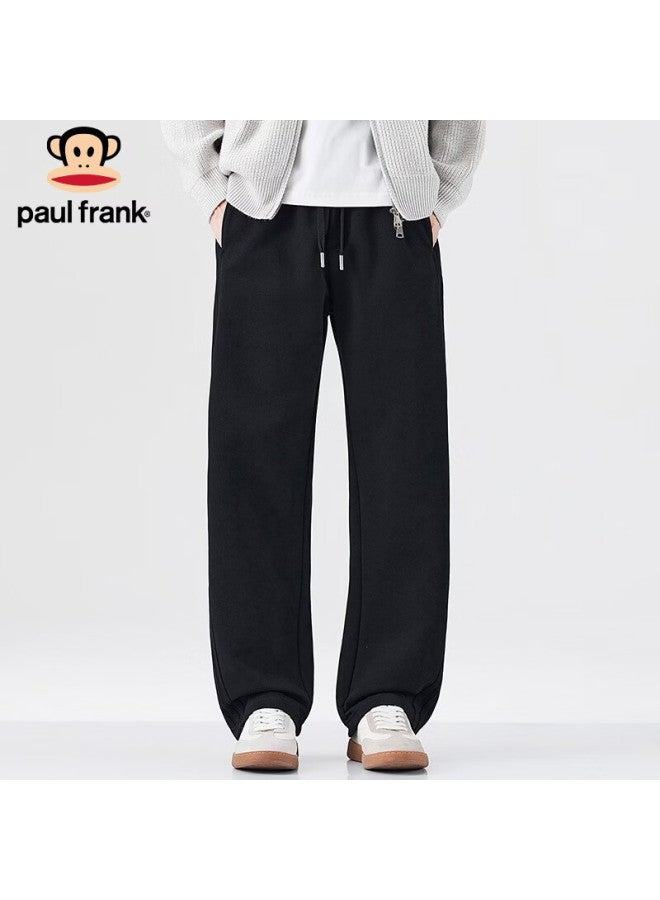 Paul Frank Men's Casual Winter Loose Drawstring Sports Sweatpants Black Size 30 - Image 2