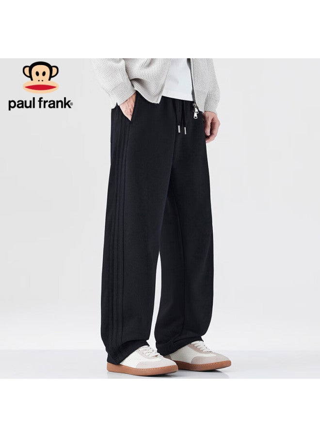Paul Frank Men's Casual Winter Loose Drawstring Sports Sweatpants Black Size 30 - Image 3