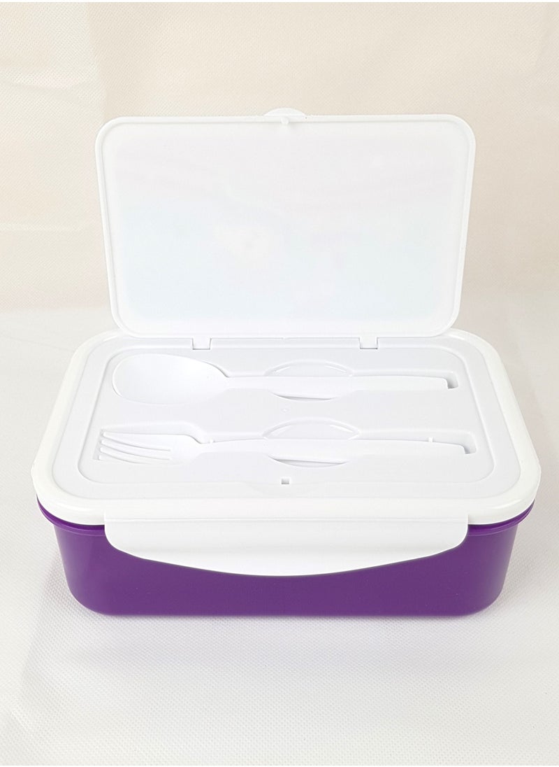 ATLAS 3-Compartment Lunch Box Multicolour  - Image 2