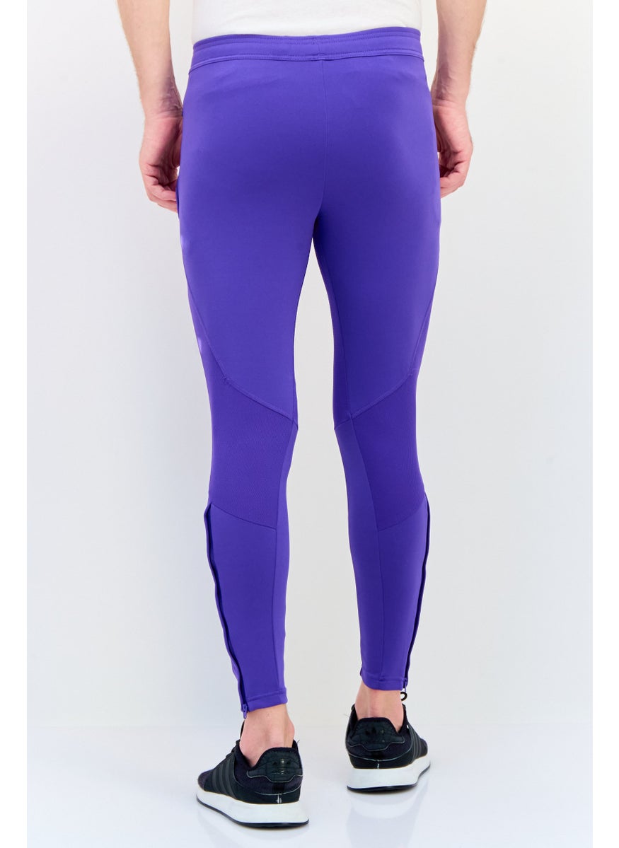 Men Sportswear Fit Drawstring Real Madrid Training Track Pants, Purple