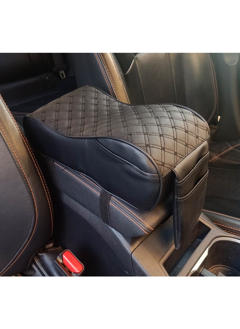 Assafco - Assafco Leather Car Armrest Cushion Foam Winne-style - Image 1