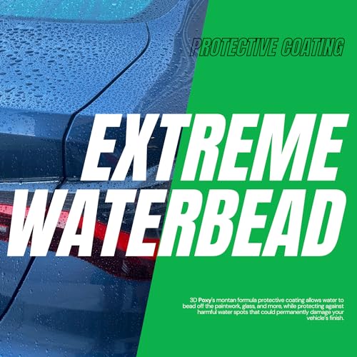 3D POXY Montan Wax Sealant – Long Lasting Hybrid Car Wax for High Gloss Finish & Paint Protection | Non-Staining Formula | Easy to Apply | Made in USA |8 oz - Image 5