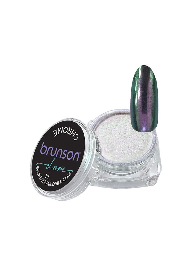 Chrome Mirror Metallic Holographic Effect Art Decoration Manicure Pigment Nail Powder NH-08S