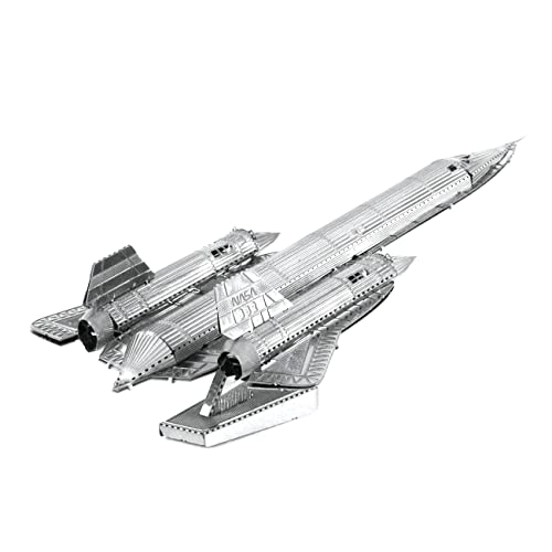 Fascinations Metal Earth SR-71 Blackbird Airplane 3D Metal Model Kit Fascinations - Image 2