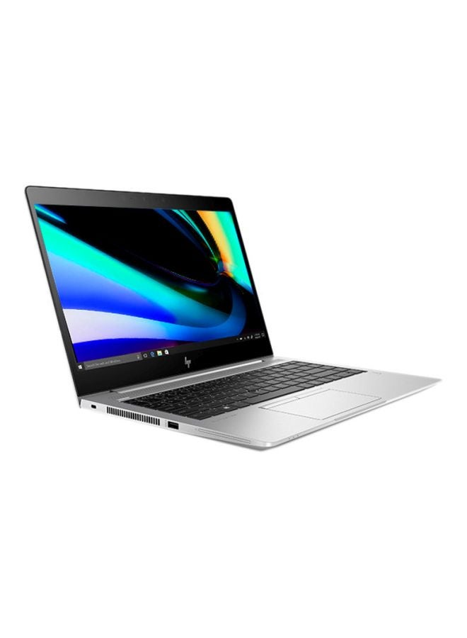 HP Elitebook 840 G6 Laptop With 14-Inch Display, Core i7-8565U Processor/8th Gen/DOS/8GB RAM/512GB SSD/Intel UHD Shared Graphics Card And English-Arabic Backlit Keyboard Silver - Image 3