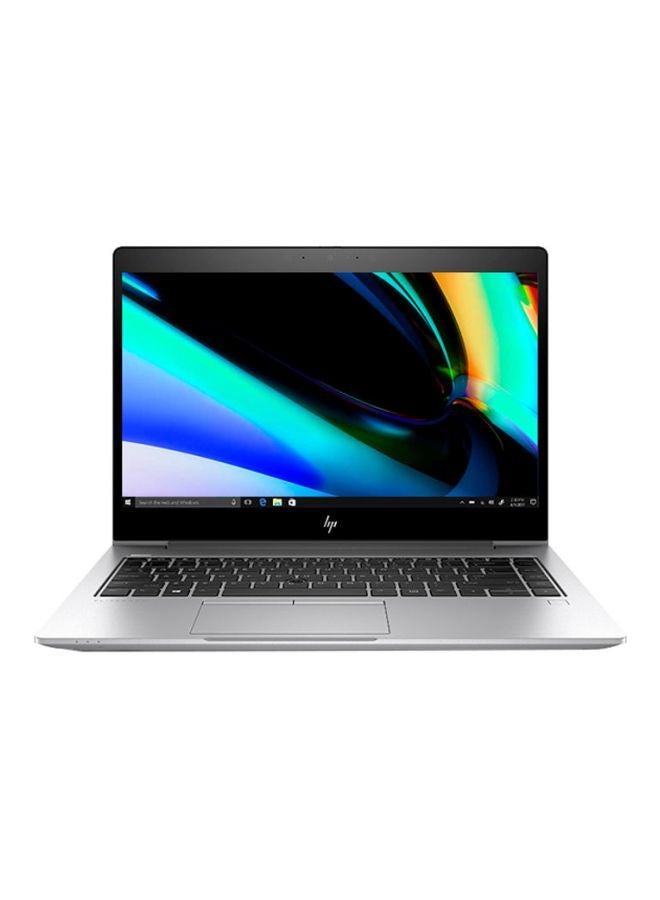 HP Elitebook 840 G6 Laptop With 14-Inch Display, Core i7-8565U Processor/8th Gen/DOS/8GB RAM/512GB SSD/Intel UHD Shared Graphics Card And English-Arabic Backlit Keyboard Silver - Image 1