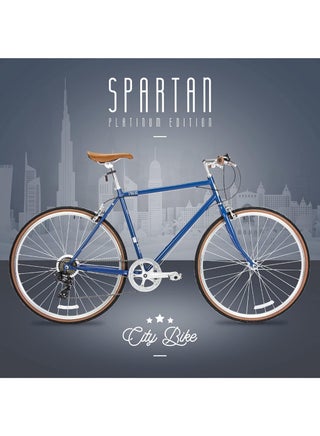 Spartan Platinum City Bike Inch Wheel Size Speed