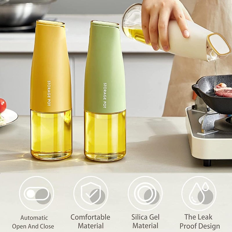ADDCART Automatically Open and Close Oil pots auto caps mapping oil Dispenser for bbq kitchens Supplies 500ml - Image 4
