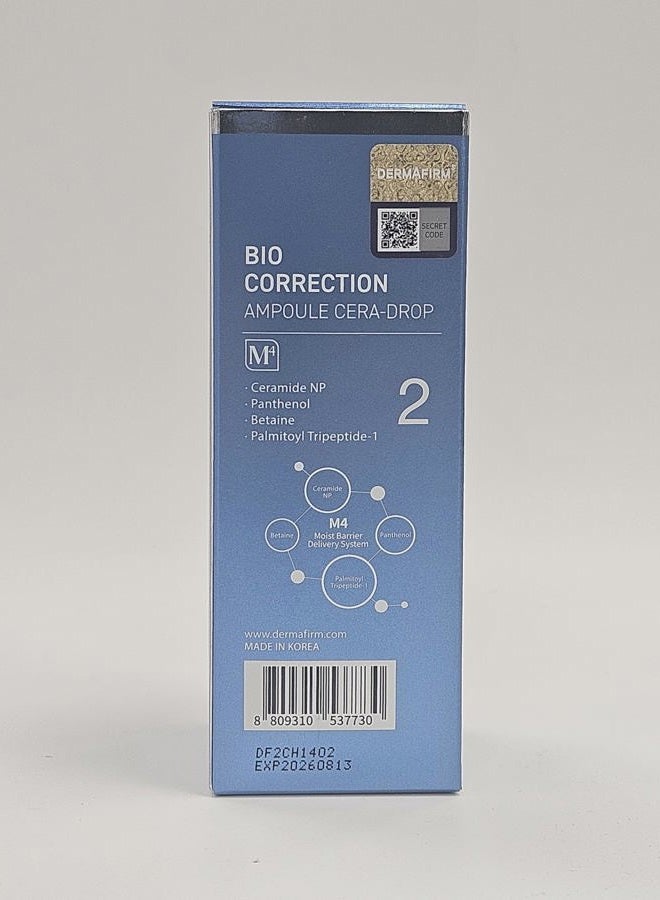 DERMAFIRM Bio Correction Korean Ampoule Cera-Drop M4 | Dark Spot Ampoule Korean Skin Care Facial Serum w/Ceramide, Peptide & Collagen for All Skin Types | No Animal Trials No Paraben 1.69 fl oz - Image 5