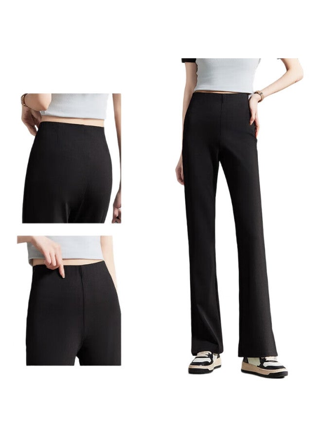 pincai Women'S Professional Wear High Waist Elastic Slim Fit Flared Pants Women'S Fashion Simple Long Pants P132K2178 - Image 3