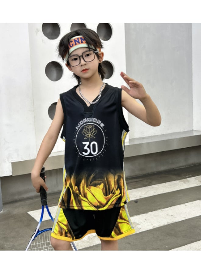 Long-term Spot Warriors Lakers Kobe James Raptors Bulls Children's Basketball Uniforms Jerseys Toddler Performance Uniforms