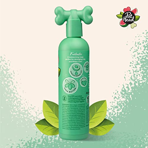 Pet Head Furtastic Dog Shampoo | Watermelon Scent | Dog Shampoo for Smelly Dogs | Knot Detangler | Care for Long, Tangly Curls & Coats | Vegan | Gentle Formula for Puppies | Made in USA | 16 fl. oz. - Image 2