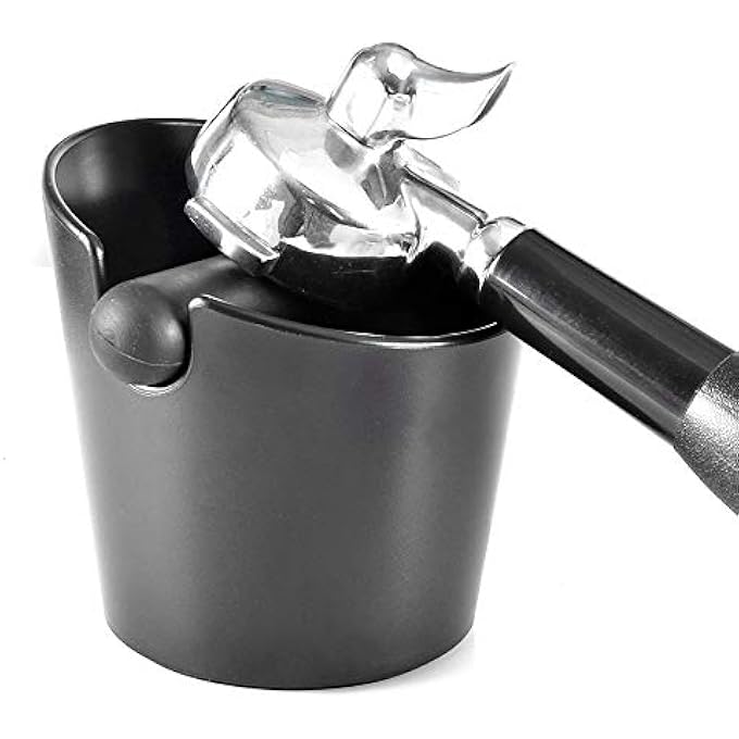 كافيهماسي علبة قهوة إسبريسو ABS مع قضيب قابل للإزالة وختم غير قابل للانزلاق باللون الأسود - Image 3