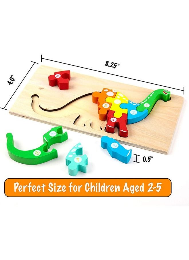 YelaJoy Yelajoy Wooden Toddler Puzzles for Kids Ages 2-4 | Toys for Toddlers 2 Years Old | Wooden Puzzles for Toddlers 2-4 Years | 4-pack Toddler Puzzle Toddler Toys  - Image 5