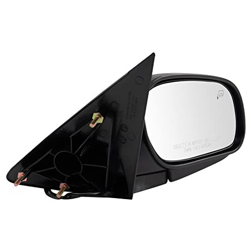 TRQ Passenger Side Mirror Assembly Electric Adjustment Heated No Memory Black Compatible with 2002-2011 Ford Crown Victoria 2003-2011 Mercury Grand Marquis 2003-2004 Marauder FO1321214 FO1321416 - Image 4