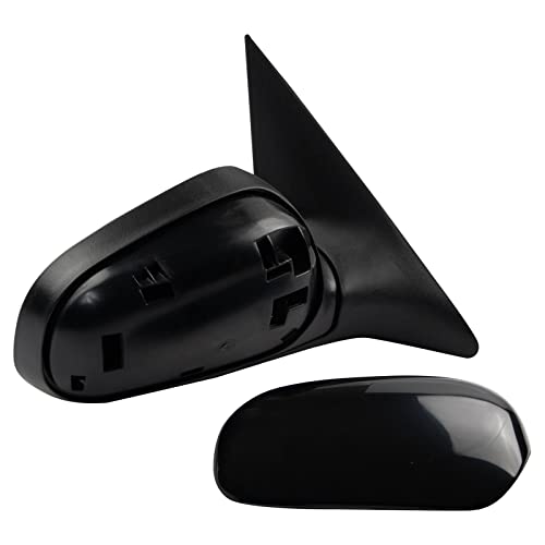 TRQ Passenger Side Mirror Assembly Electric Adjustment Heated No Memory Black Compatible with 2002-2011 Ford Crown Victoria 2003-2011 Mercury Grand Marquis 2003-2004 Marauder FO1321214 FO1321416 - Image 5