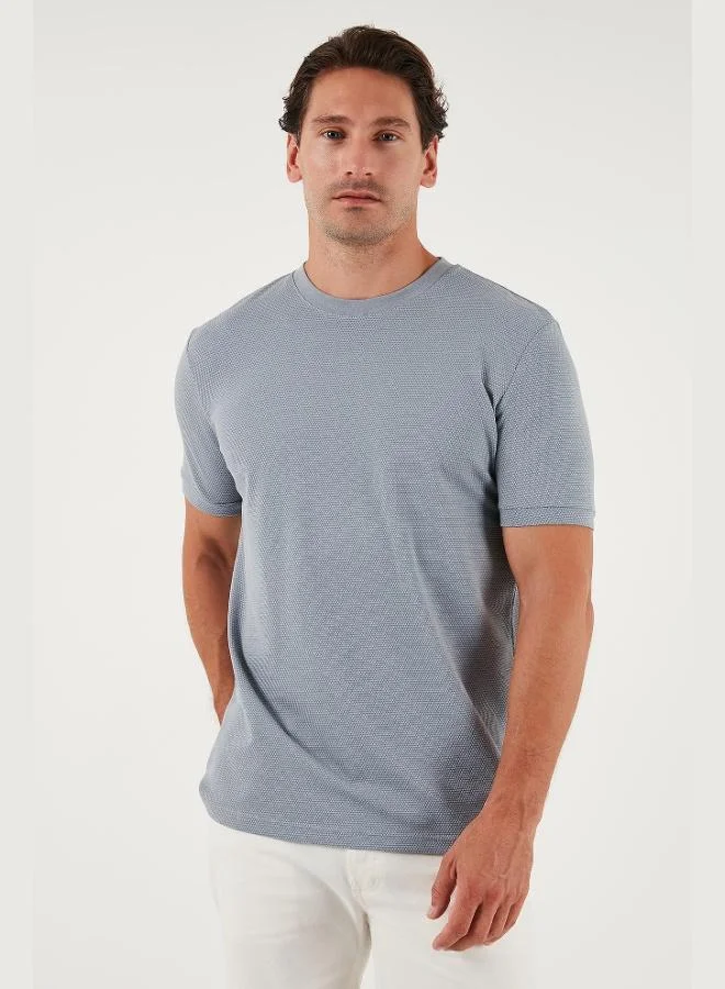 Buratti Stretch Cotton Slim Fit Crew Neck T Shirt Men's T-Shirt 5902639