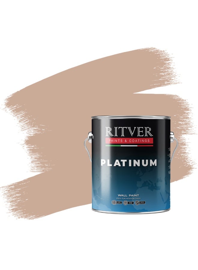 Ritver Silk Emulsion Paint for Home Decor, Premium Interior Wall Paint for Smooth Finish & Modern Wall Decor, Premium Low Odor Home Wall Paint - Desert Linen