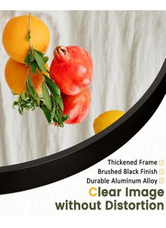 Living Full Body Length Floor Standing Mirror Black 177*77cm  - Image 5