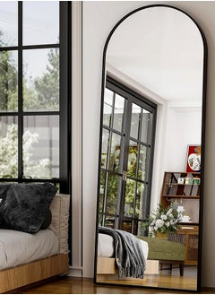 Living Full Body Length Floor Standing Mirror Black 177*77cm  - Image 3