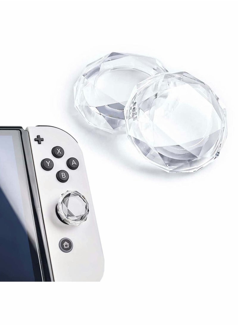 Y&D Diamond 3D Thumb Grips Caps Compatible with Switch & Lite OLED  - Image 1